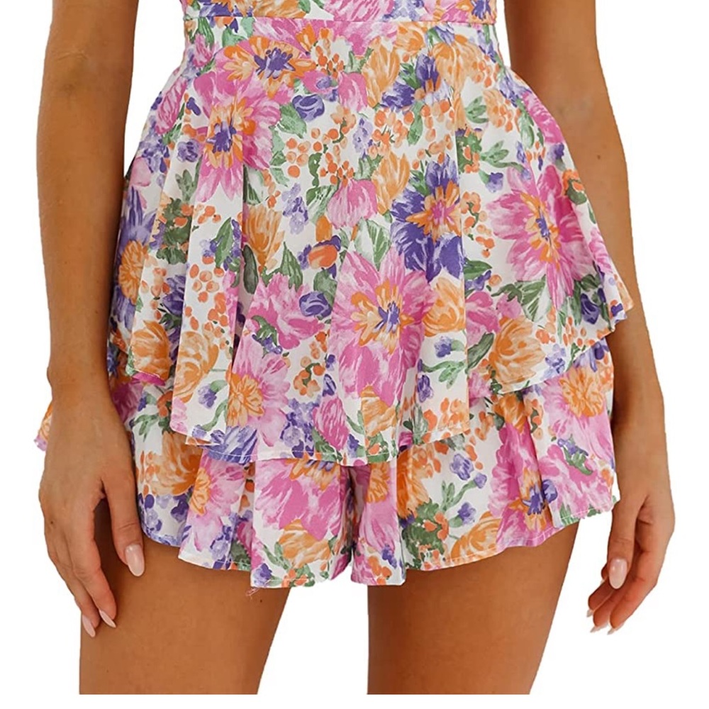 Floral Romper - Picture 2 of 4